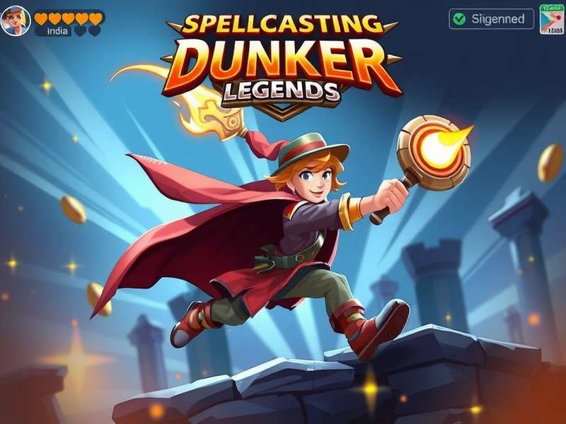 Spellcasting Dunker Legend - Where Magic Meets Basketball Spellcasting Dunker Legend Game Banner